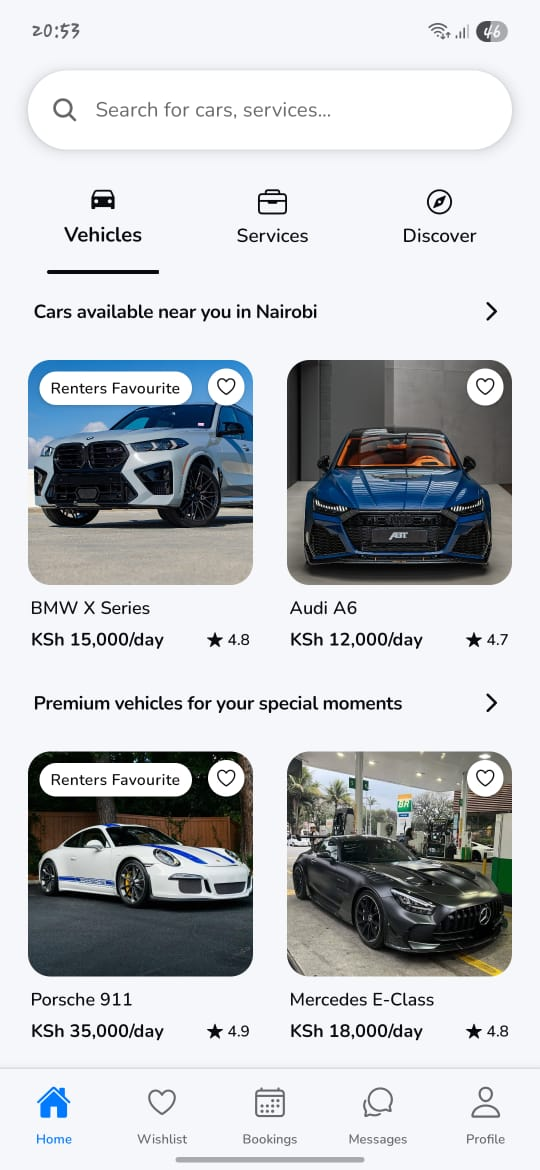 ardena client app screenshot